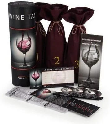 $18.78 • Buy Urban Trends Wine Tasting Party Kit NIB