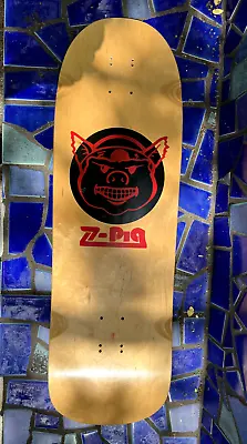 $600 • Buy Z-Flex POP Pig Wes Humpton Skateboard Deck