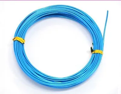 10 Metres - ALUMINIUM CRAFT WIRE - Choose From 4 Widths & 26 Colours • £1.99