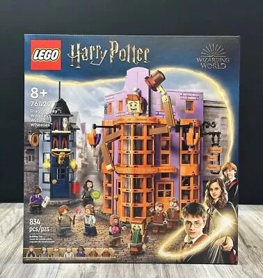 LEGO Harry Potter Diagon Alley: Weasleys’ Wizard Wheezes 76422 Factory Sealed  • $89