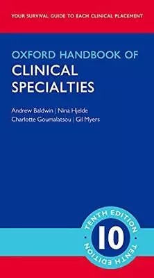$27.86 • Buy Oxford Handbook Of Clinical Specialties 10/e (Flexicover) (Oxford Medical Handbo
