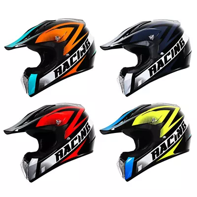 DOT Dual Sport Off Road Helmet Motorcycle Helmets ATV Dirt Bike Motocross Race • $68.88