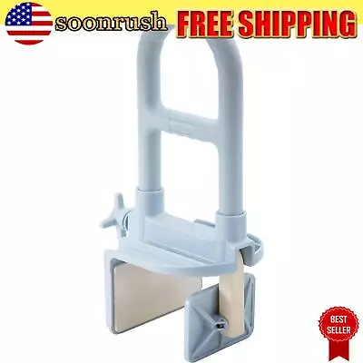 Bathroom Clamp-On Bath Tub Handle Bathtub Grab Bar Safety Pregnant Elderly Rail • $39.06