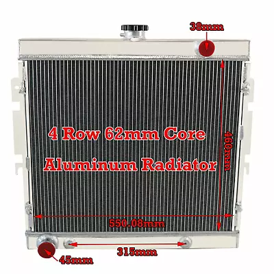 64MM Full AA5052 Aluminum Radiator Fits Chrysler CL-CM Valiant 6cyl AT MT • $299