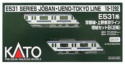 KATO N Gauge E531 Series Joban Line / Ueno Tokyo Line In Addition B 2-car Set 10 • $133.01