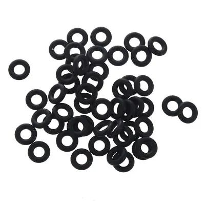 50 Pcs Flexible Nitrile Rubber O Rings Washers Grommets 4mm X 9mm X 2.5mm C S8H4 • $2.38
