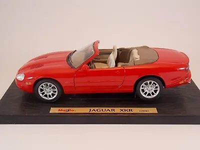 Jaguar XKR 1998. Red. 1:18 Scale. Maisto Special Edition #31863. Excellent • £39