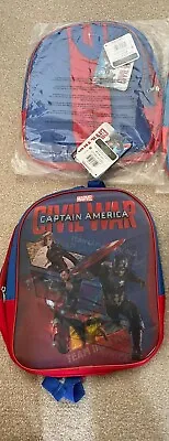 Brand New Captain America Children's Backpack • £2