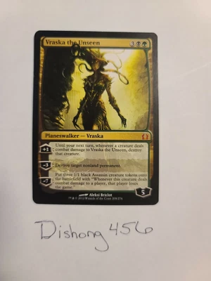 $3.99 • Buy MTG Vraska The Unseen Return To Ravnica 208 Regular Mythic Rare Plainswalker 
