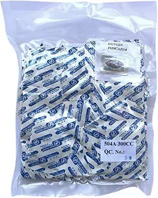 $13.27 • Buy Oxygen Absorbers For Mylar Bags Or Vacuum Sealer Bag Food Storage 300CC - Qty 50