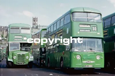 £0.99 • Buy Bus Photo - Tayside (Dundee) AYJ90B Daimler Fleetline Alexander Depot Shot