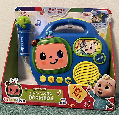 Cocomelon My First Sing-Along Toddler Boombox With Built In Microphone BRAND NEW • $15