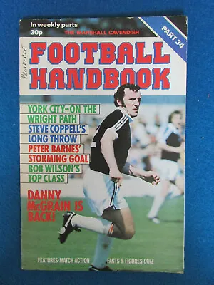 The Marshall Cavendish Football Handbook - Part 34 - 1979 • £3.99
