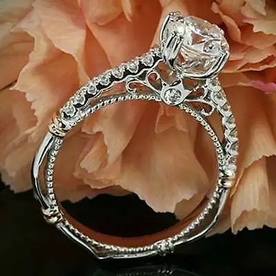 Art Deco Vintage Style Verragio Engagement Ring For Women's All Size Available  • $155