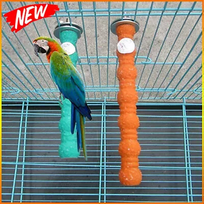 Pet Bird Calcium Trimming Perch Beak/Claw Cockatiel Parakeet Conure Parrot Toy • £5.17