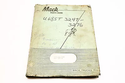 Mack 8741 1970 Model U685T Parts List Manual • $108.94