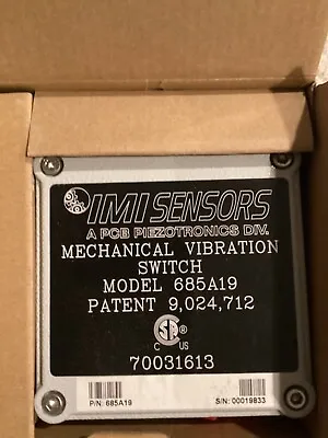 IMI Sensors 685A29 Linear Adjust Mechanical Vibration Switch NEW • $275