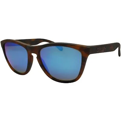 $149.95 • Buy Oakley OO 9013-K255 Frogskins Matte Brown Tortoise Prizm Sapphire Men Sunglasses
