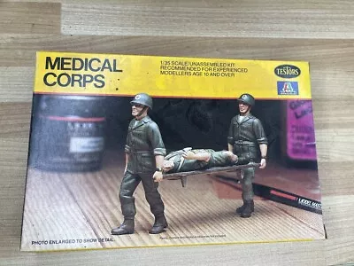 1:35 Medical Corps Testors Italeri Model Kit 848 New Sealed • $15