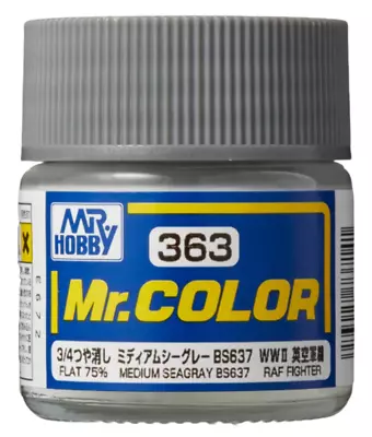 Mr. Hobby Mr. Color Lacquer C363 Medium Sea Gray BSC 637 10ml C363 • $2.69