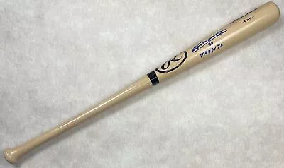 Vladimir Guerrero Jr. Signed Inscribed Blue Jays Blonde Rawlings Bat JSA COA • $0.99