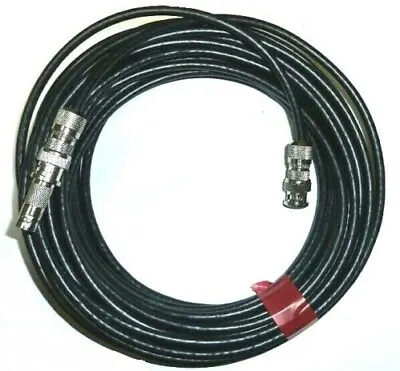 BNC Extension Cable RG58 23 Feet 7m Meter Coaxial 50 Ohm • £11.45