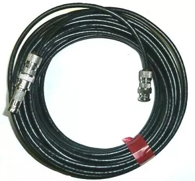 BNC Extension Cable RG58 9.8 Feet 3m Meter Coax 50 Ohm • £7.45