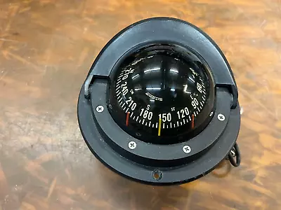 Ritchie Voyager 3  Flush Mount Compass Black Movable Sun Shield • $89.95