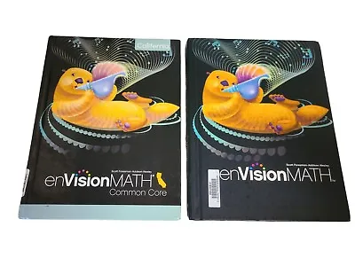 Envision Math Student  & Teacher Book Grade 3 Common Core California Edition • $5