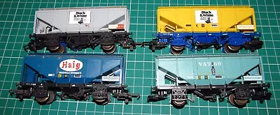 Lima Grain Wagons X 4 Fine With Hornby Etc • £24