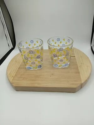 Vintage Ciroc & Yellow Lemon Lowball  Glasses 3   LOT 2 • $14.49