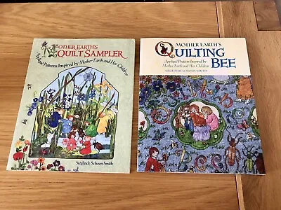 Mother Earth Quilting Bee & Mother Earths Quilt Sampler Paperback Books • £18.50