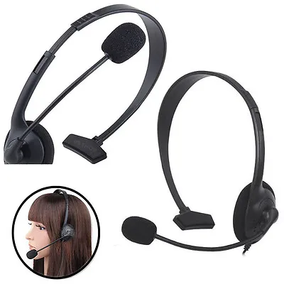 XBox 360 Live Online Chat Headset With Mic Gaming Headphones 2.5mm AUX Set Of 2 • £6.99
