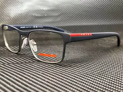 PRADA LINEA ROSSA PS 50GV U6T1O1 Blue Gradient Rectangle 53 Mm Men's Eyeglasses • $117.45