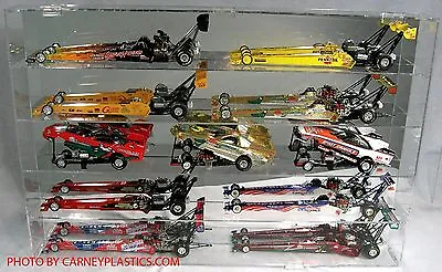 NHRA Diecast Display Case 10 - 1:24 Top Fuel Dragster • $145