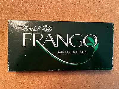 Vintage Marshall Field & Company Chicago Field's Frango Mints EMPTY Paper BOX • $19.90