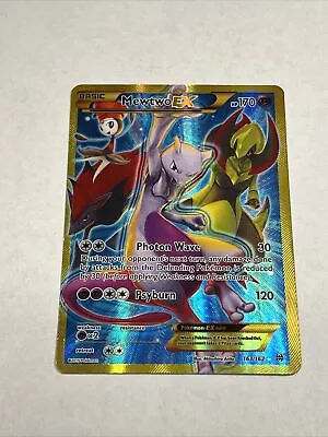 2015 Mewtwo EX 163/162 Full Art XY BREAKthrough Secret Rare Pokemon 💎🔥 • $19.98