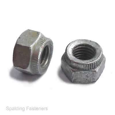 £2.39 • Buy M7 X 1 All Metal Self Locking Exhaust Manifold Cleveloc Lock Nuts