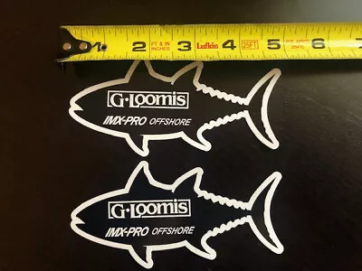 G Loomis Gloomis Fly Fishing Outdoor Sticker/Decal FISH 5   Authentic • $3.95