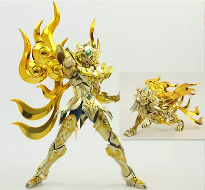 MC Saint Seiya Cloth Myth EX Soul Of Gold GOD Cloth LEO Aiolia Metal With Object • $105.80