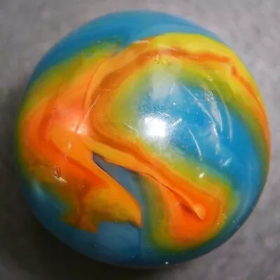 Vintage Alley Agate Superman Swirl Marble. .61  Mint Condition. • $19.99