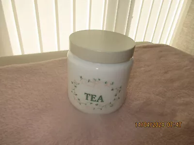 Johnson Bros Eternal Beau Tea Milk Glass Jar/canister • £5