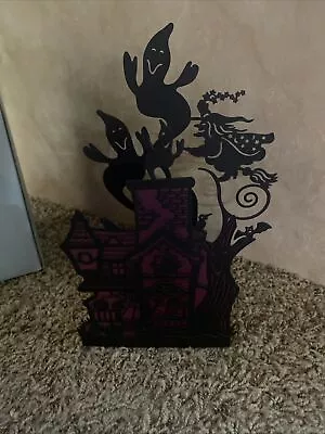 PartyLite Ghostly House Wall Sconce Haunted Halloween P8268 W/ Box • $25.27