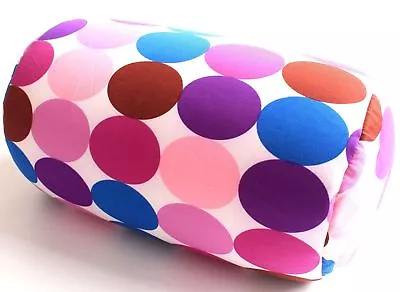 Micro Bead Roll Pillow Cushion 7  X 13  Comfort Head Neck Back Waist Travel Home • $12.90