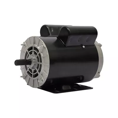 Electric Motor 208-230V B385 5HP SPL 3450RPM Air Compressor Single Phase • $179