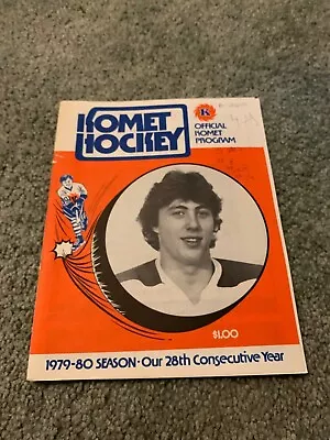 1980 Fort Wayne Komets V Muskegon Mohawks IHL Hockey Program Dan Erickson 2/20 • $24.50