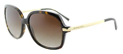 Authentic Michael Kors MK 2024 310613 Adrianna II Tortoise Sunglasses Brown Lens • $52.40