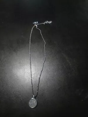 Michael Kors  Chain+circle Pave Crystal Pendant Necklace Mk • $35