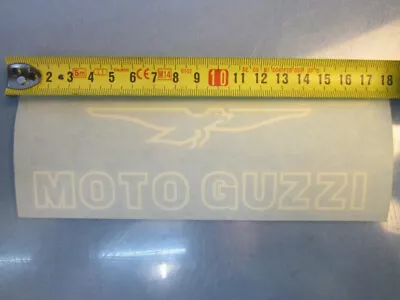 MOTO GUZZI Sticker: Eagle-Guzzi White Open 309178300000 Decal: Eagle-Guzzi Wh • $21.26