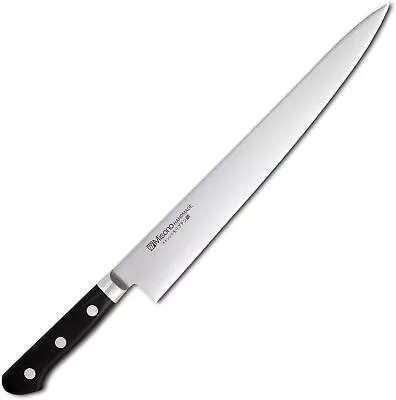 Misono Kitchen Knife Molybdenum Steel Sujibiki No.523 30cm Black Handle NEW • $178.19